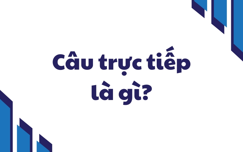 câu trực tiếp là gì