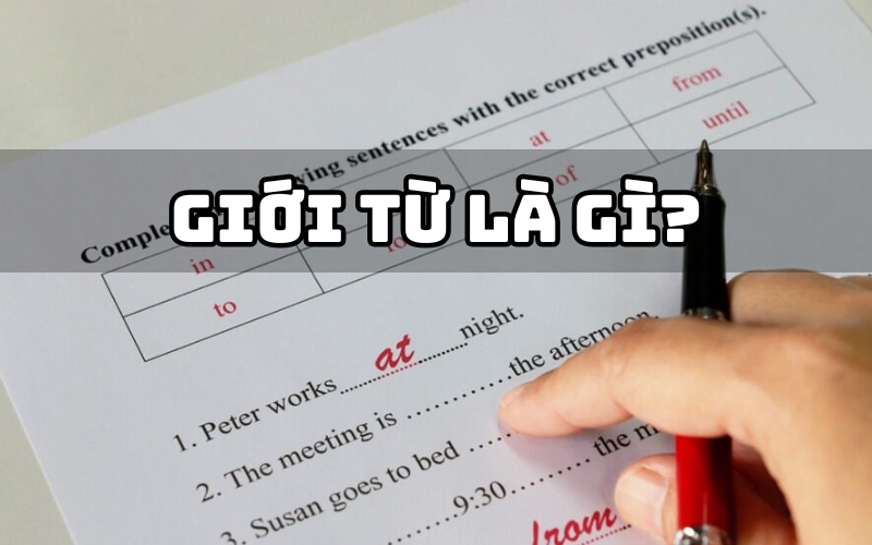 giới từ là gì