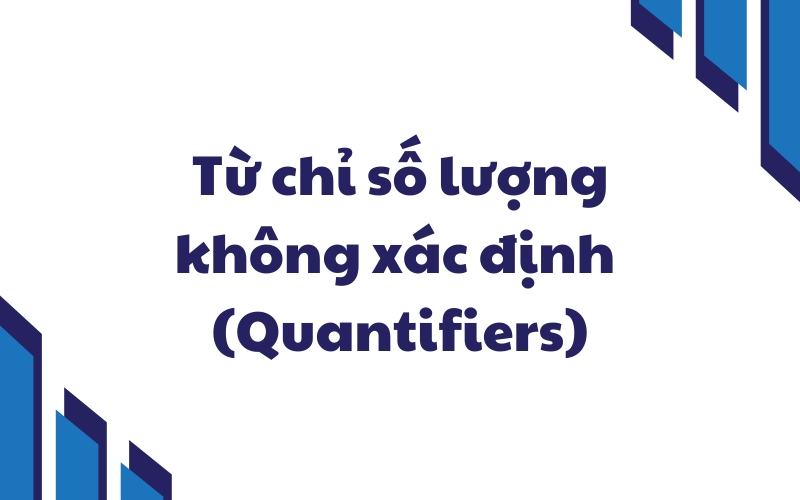 từ chỉ số lượng không xác định