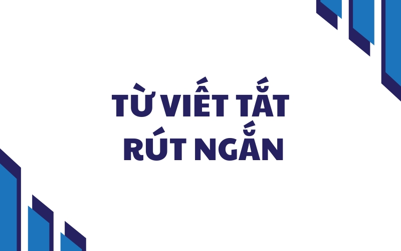 từ viết tắt rút ngắn